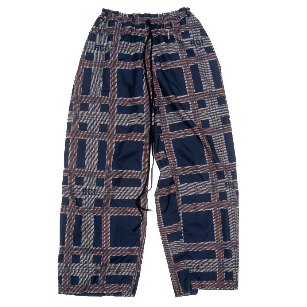 Reese Cooper Plaid Print Moto Pants